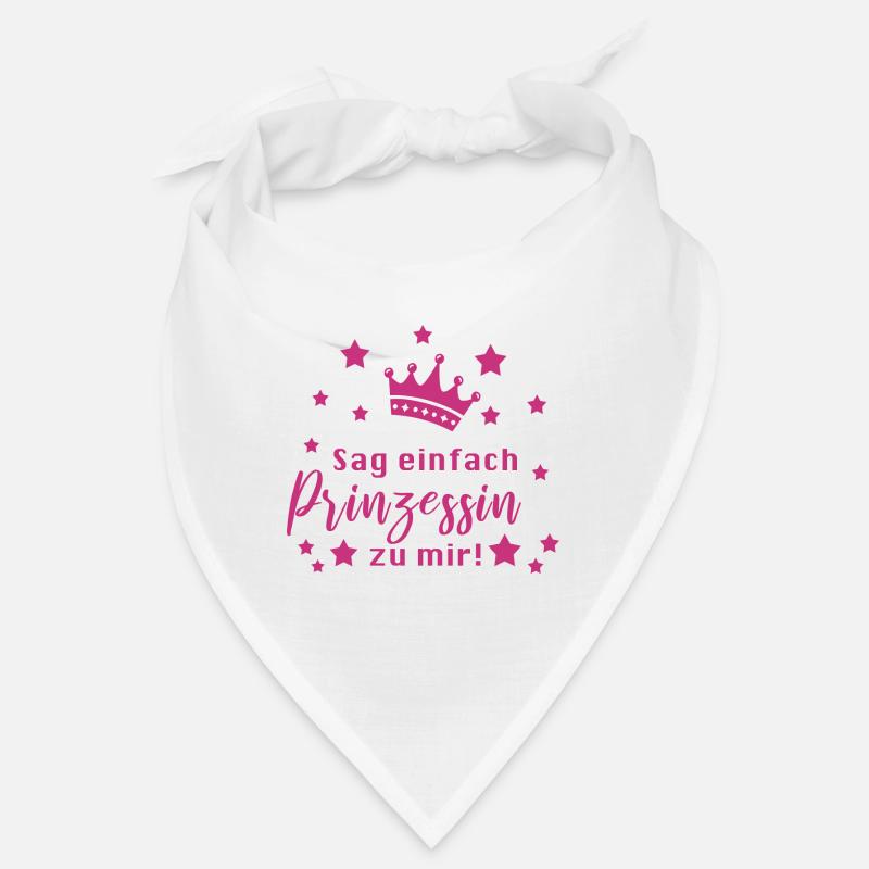 Prinzessin Lustiger Spruch Mädchen Bandana