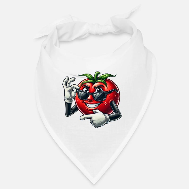 Cool Tomate Lunettes de Soleil Dessin Animé Veggie Fun Bandana
