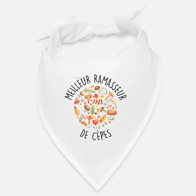 Cèpe Champignons champignon Ramasseur Cueillette Bandana