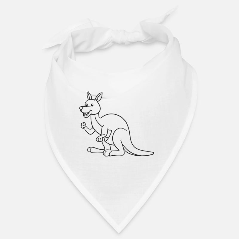 Känguru, Kängurus, Geschenk, Geschenkidee Bandana