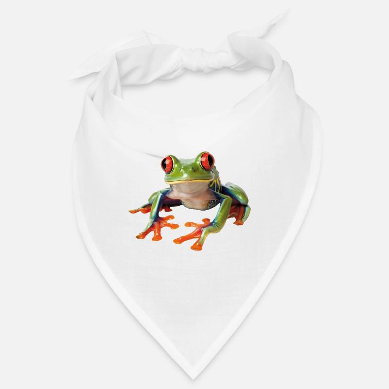 Frog - Bandana - Weiß