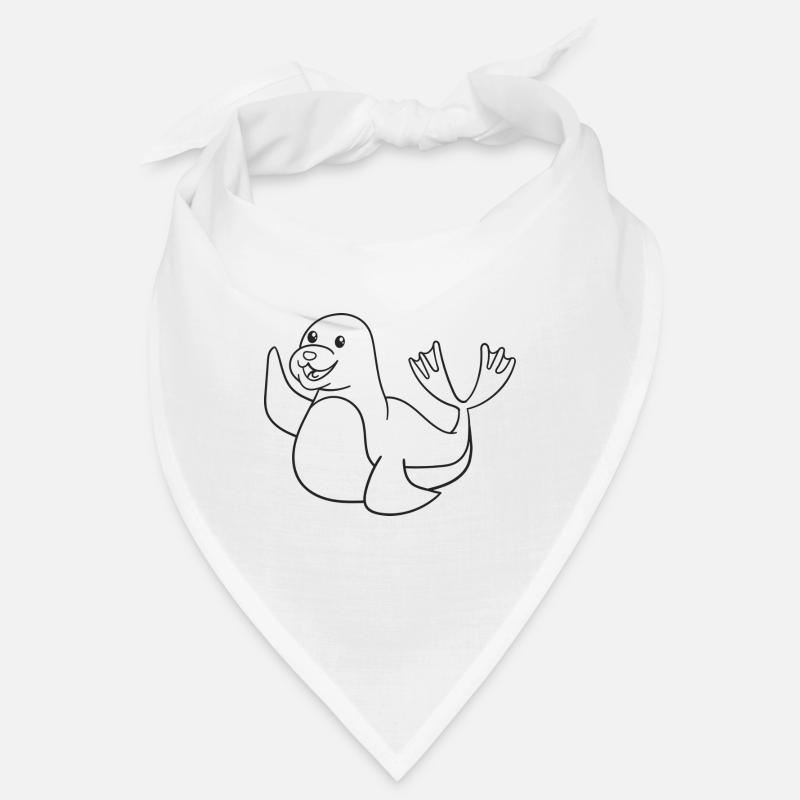 Robbe, Robben, Geschenk, Geschenkidee Bandana