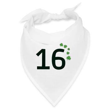 16 - Bandana - Weiß - Vorne