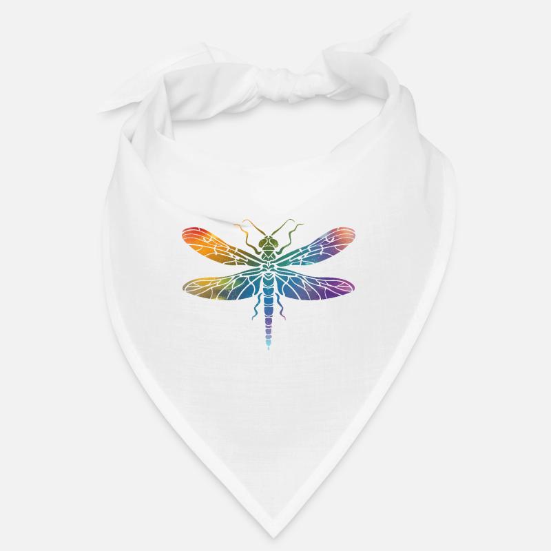 Libelle - Bandana - Weiß