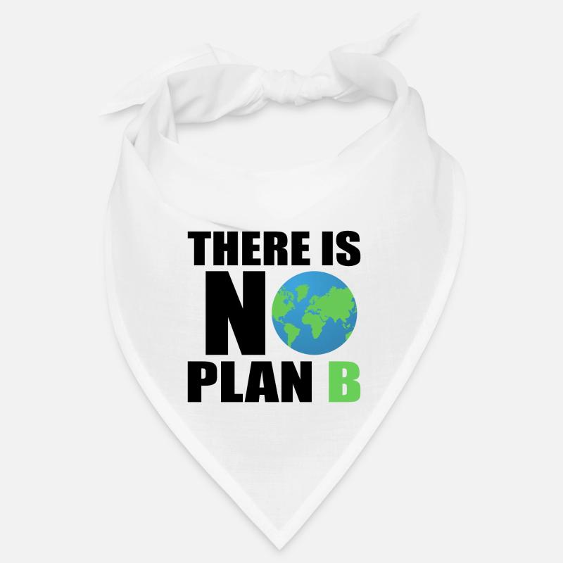 there is no plan b - planet erde umweltfreundlich Bandana