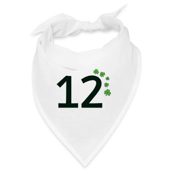 12 - Bandana - Weiß - Vorne
