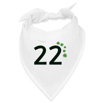 22 - Bandana - Weiß - Vorne