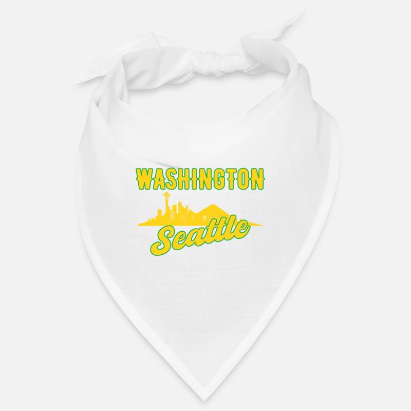 Washington Seattle Skyline Gift Bandana