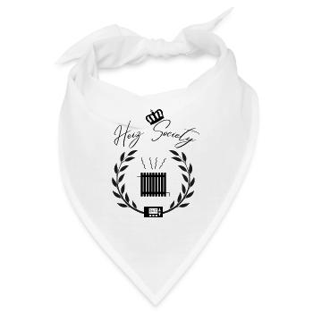 Heiz Society - Bandana - Weiß - Vorne
