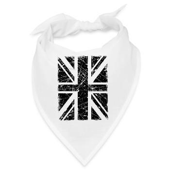 Union Jack - Bandana - Weiß - Vorne