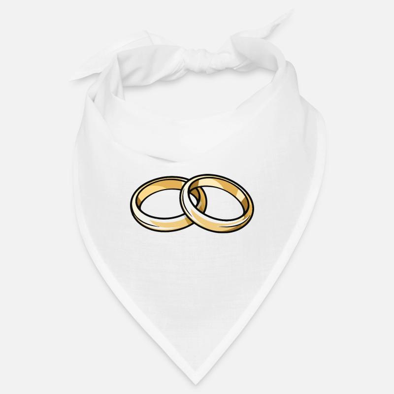 Eheringe Hochzeit Bandana