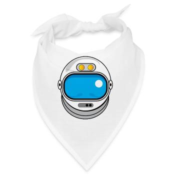 Spacehelmet - Bandana - Weiß - Vorne