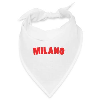 Milano Mailand Milan - Bandana - Weiß - Vorne