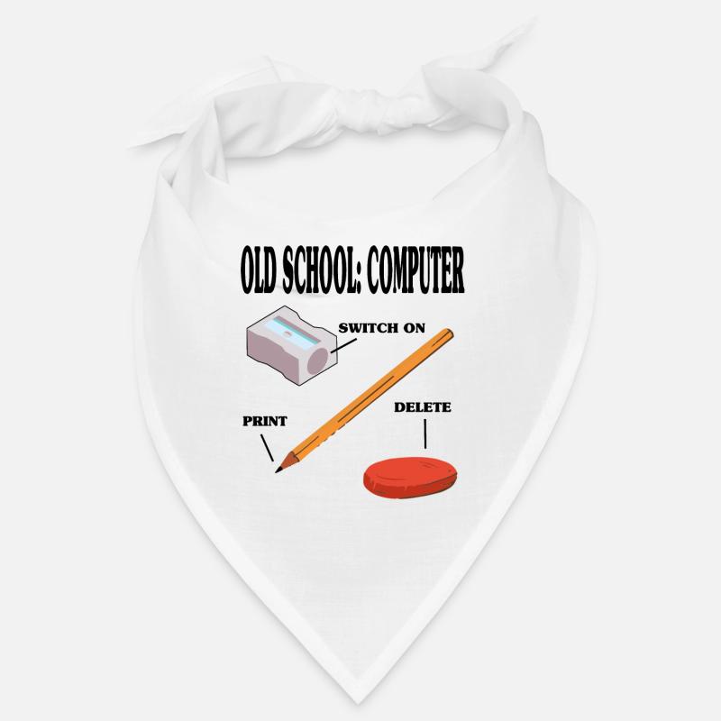 Old school computer pc technology Bandana
