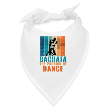 Bachata, Bachata Musik, Dominikanisch - Bandana - Weiß - Vorne