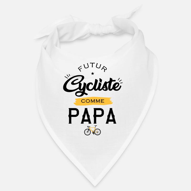 future cyclist as dad birth father and son Bandana