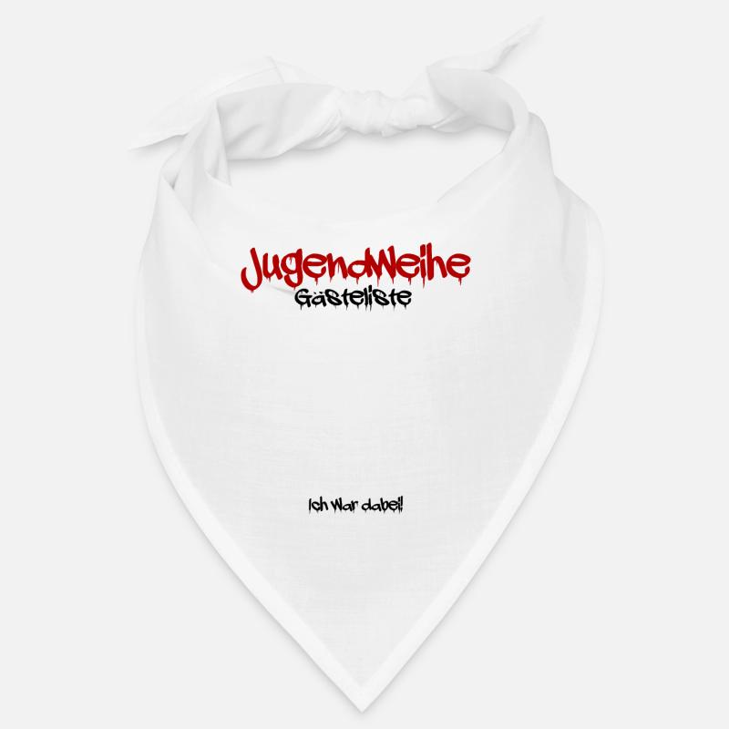 Jugendweihe Jugendliche Graffiti Geschenk Bandana