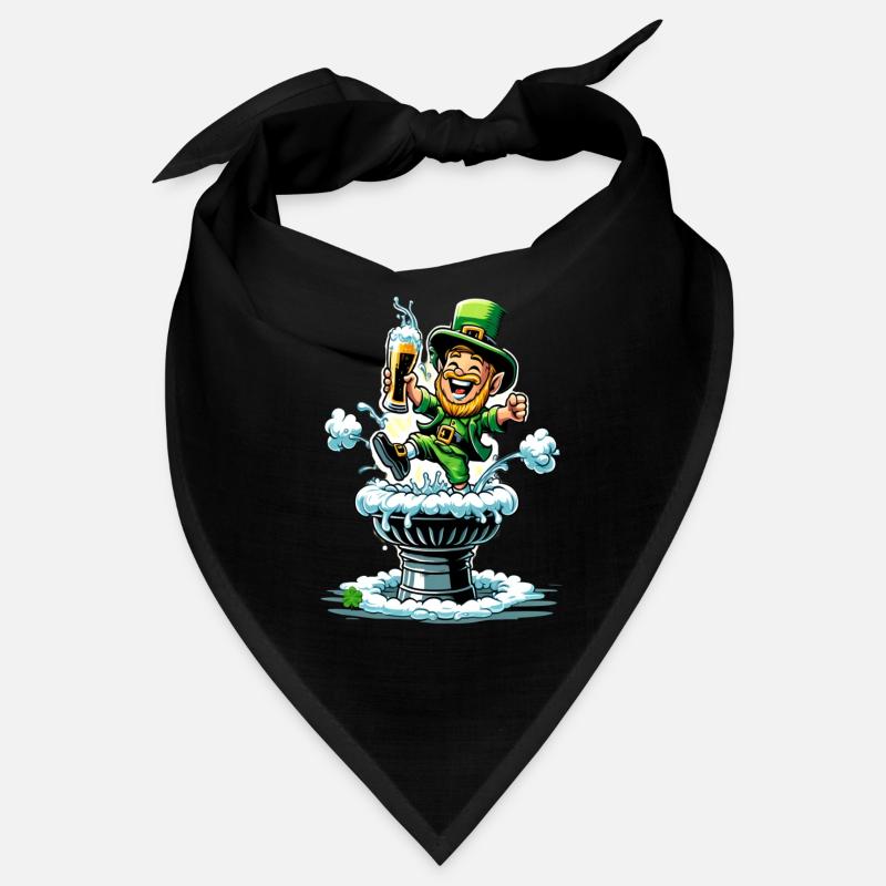 Springender Leprechaun (Irischer Kobold) Bandana