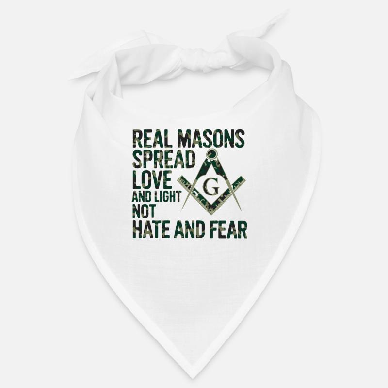 Mason Masonic Camo Freemason Bandana