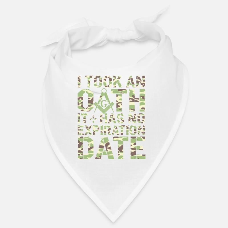 Mason Masonic Camo Freemason Bandana