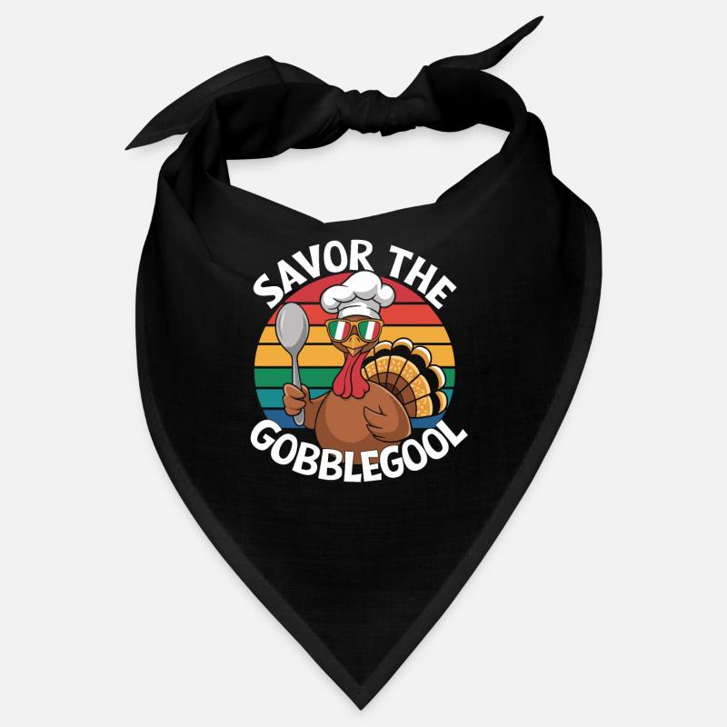 Dinde Thanksgiving Day Gobblegool Bandana