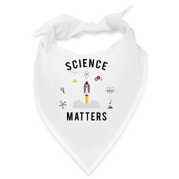 Science Matters - Bandana - Weiß - Vorne