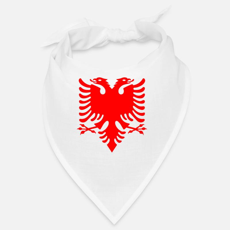 red double-headed eagle Albanian Double Eagle Bandana