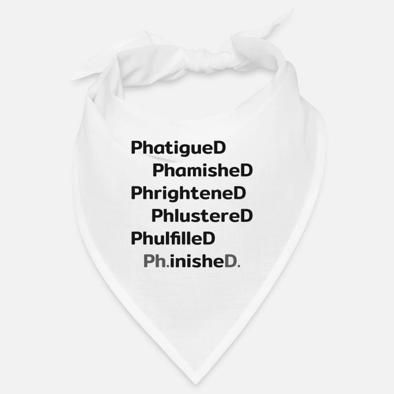 Ph.inishe.D. Promotion Bandana