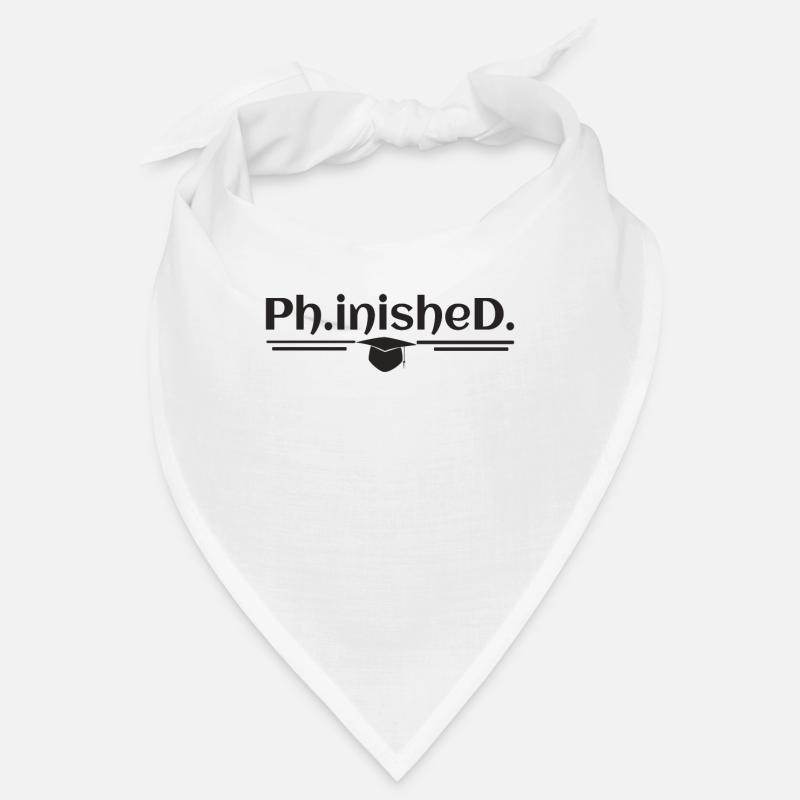 PhD Ph.inisheD - Bandana - blanc