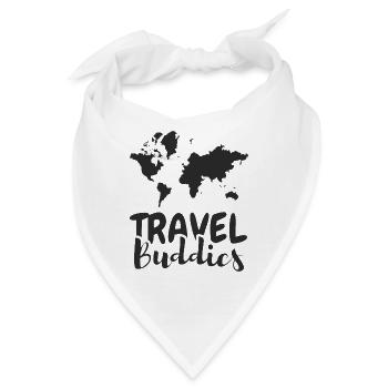 Reise Buddies Reisen - Bandana - Weiß - Vorne