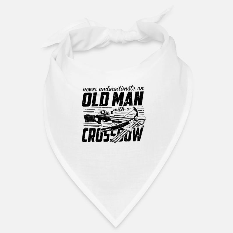 Armbrust Unterschätze niemals einen alten Mann Bandana