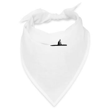 Kanurennsport Kanu Kanadier Pocket Kleidung - Bandana - Weiß - Vorne