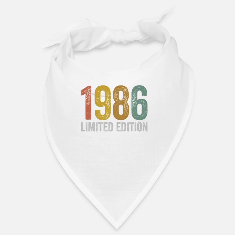 Millésime 1986 édition limitée anniversaire Bandana
