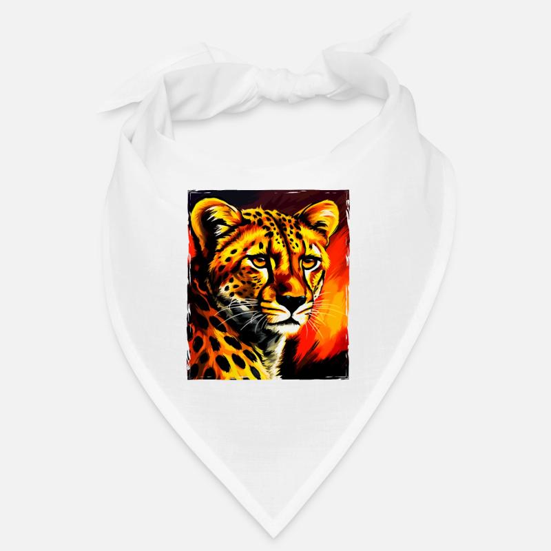 Portrait de guépard Bandana