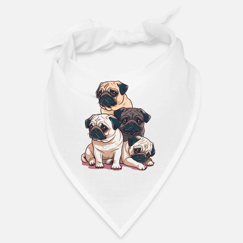Mops Stapel Bandana
