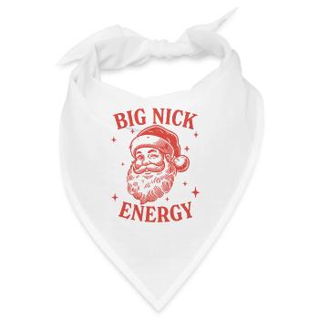 Großer Nick Energie - Bandana - Weiß - Vorne
