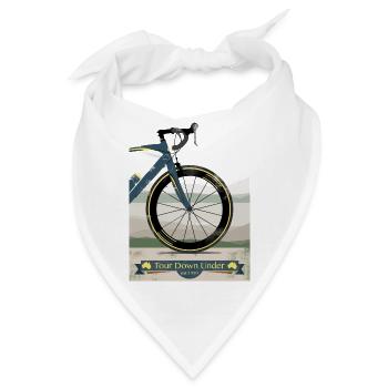 Tour Down Under Bike - Bandana - Weiß - Vorne