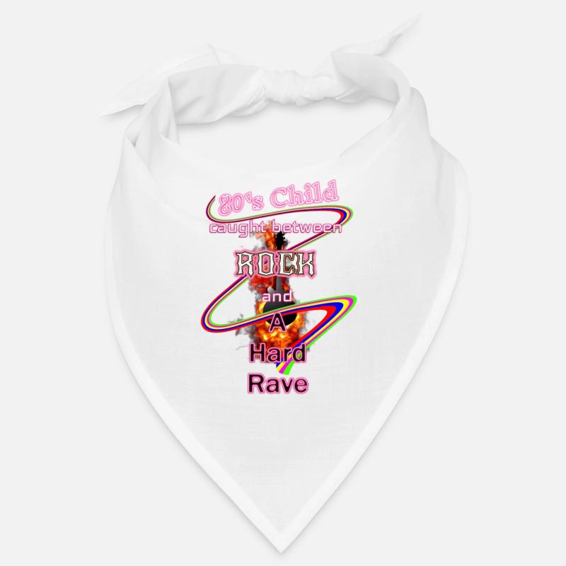 80s child rock and rave decade Bandana