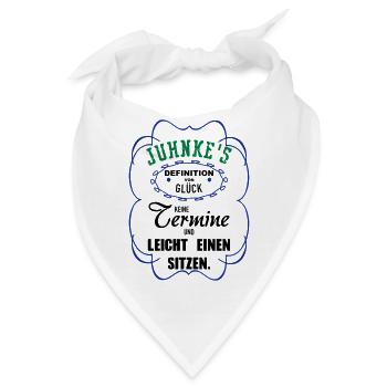 Leicht einen sitzen - Bandana - Weiß - Vorne