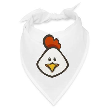 henne - Bandana - Weiß - Vorne