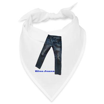 Blue Jeans - Bandana - Weiß - Vorne