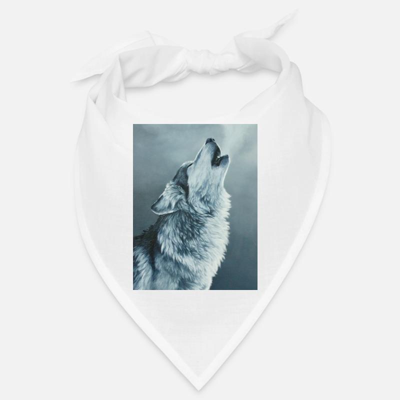 Grauer Wolf Bandana