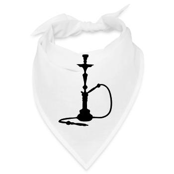 Shisha - Bandana - Weiß - Vorne