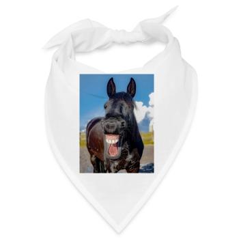 Horse LOL - Bandana - Weiß - Vorne