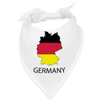 germany - Bandana - Weiß - Vorne