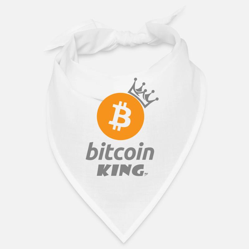 Bitcoin King Crown Logo Tee Bandana