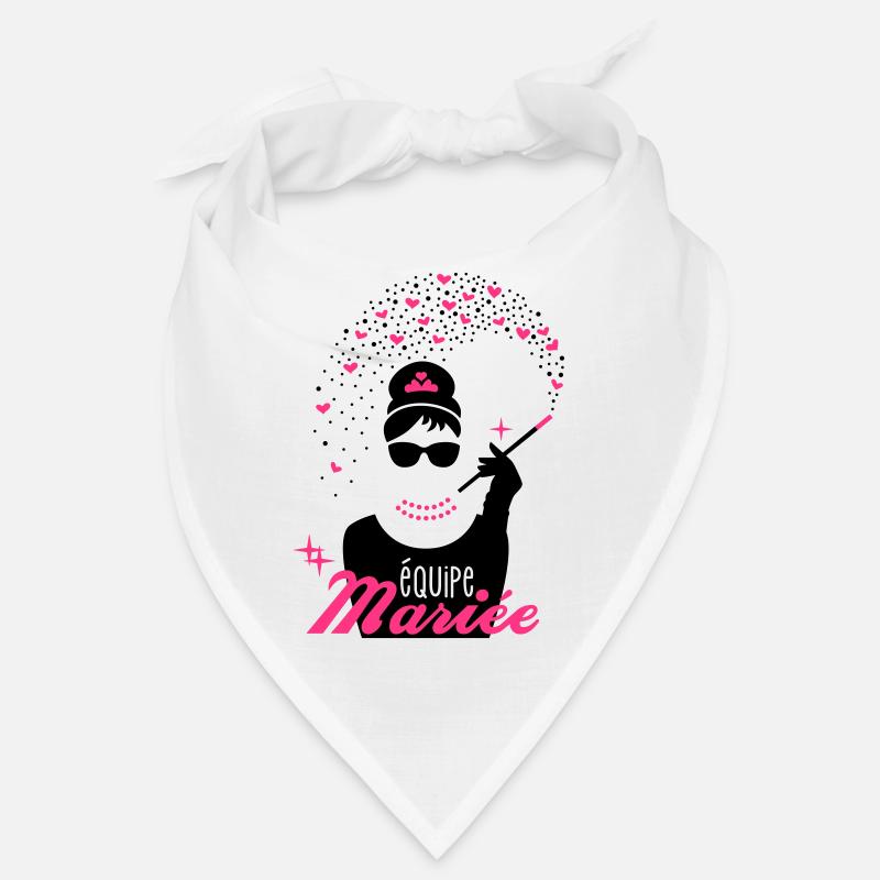 team bride - bride - EVJF - tiffany Bandana