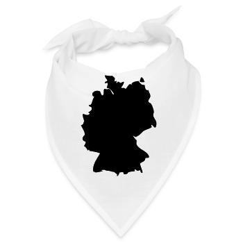 Germany - Bandana - Weiß - Vorne