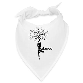 Yoga Balance - Bandana - Weiß - Vorne