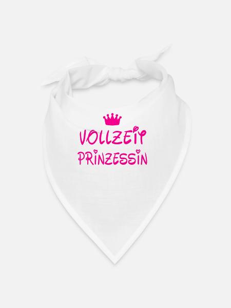 Vollzeit Prinzessin - Bandana - Weiß